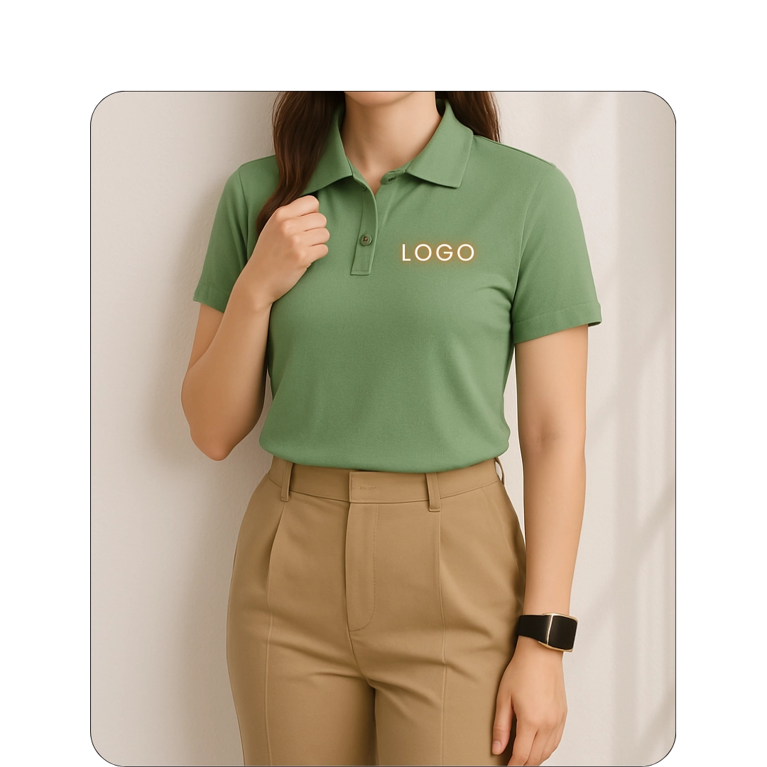 T Shirt 17 Collar T-Shirt - Meadow