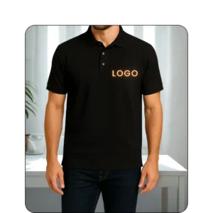 Collar T-Shirt - Black