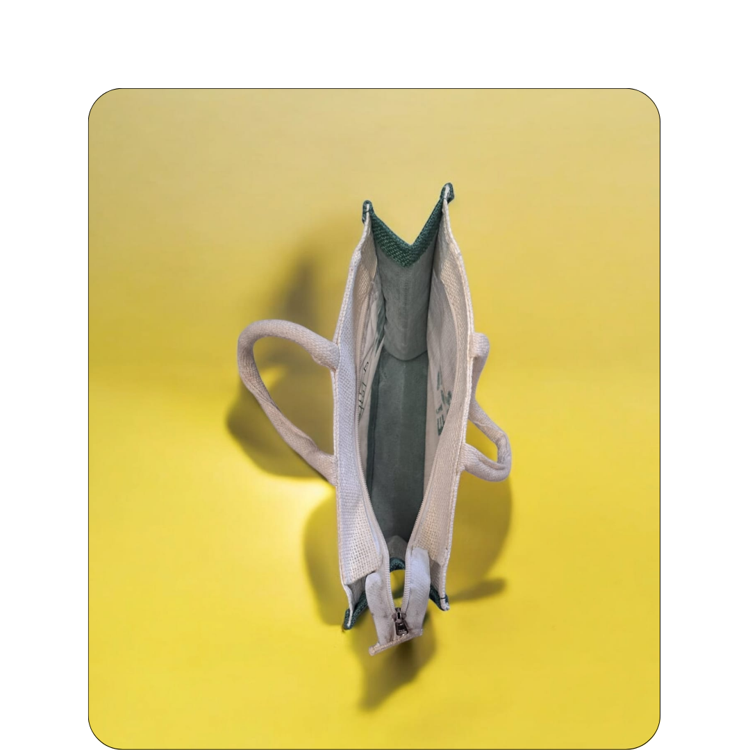 Jute Carry Bag (Pack Of 1) 3 Jute Carry Bag (Pack Of 1) - Image 3