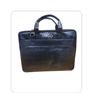 Laptop Bag PU/Rexine Crocodile Texture