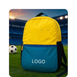 Yellow & Green Colour Backpack