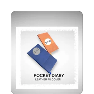 Pocket Diary Leather PU Cover