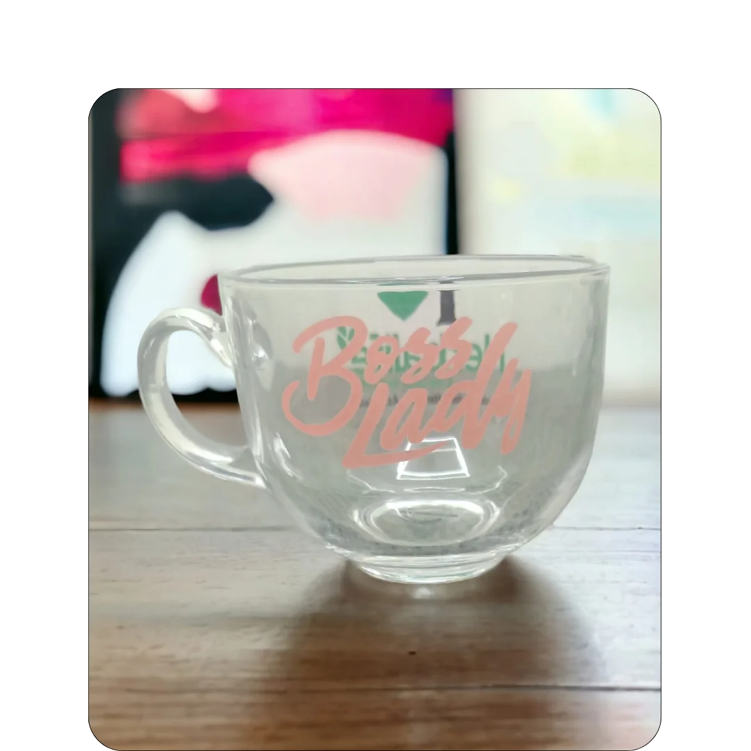 Boss Lady Glass Mug