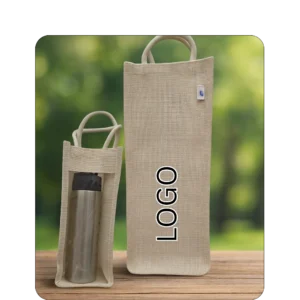 Jute Bottle Carry Bag