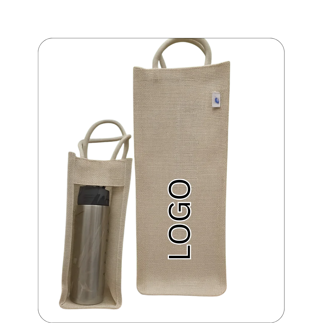 Jute Bottle Carry Bag