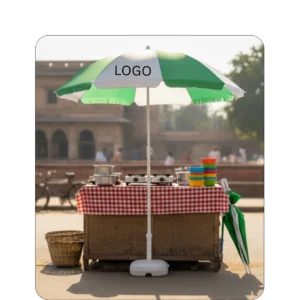 Umbrellas With Customized Logo (Green)