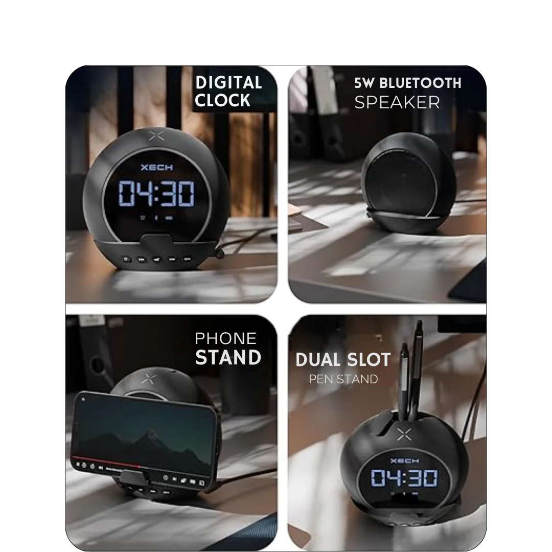 Xech Digital Alarm Clock 3 Xech Digital Alarm Clock - Image 3