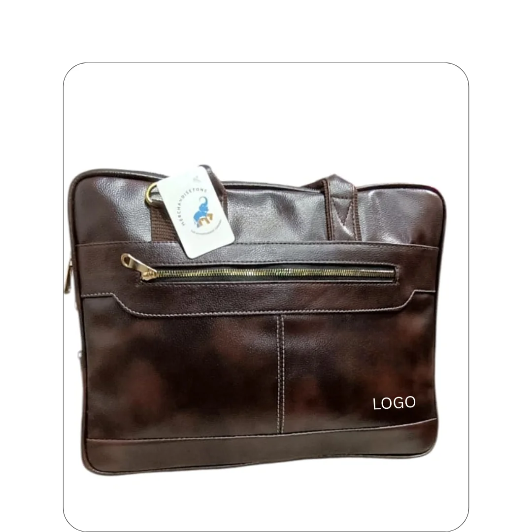 Laptop Expandable Bag (Golden Zip)