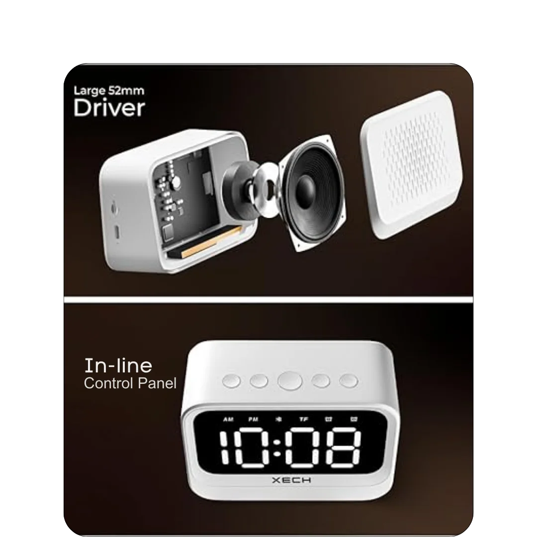 Xech Eon Digital Alarm Clock for Heavy Sleepers 3 Xech Eon Digital Alarm Clock for Heavy Sleepers - Image 3