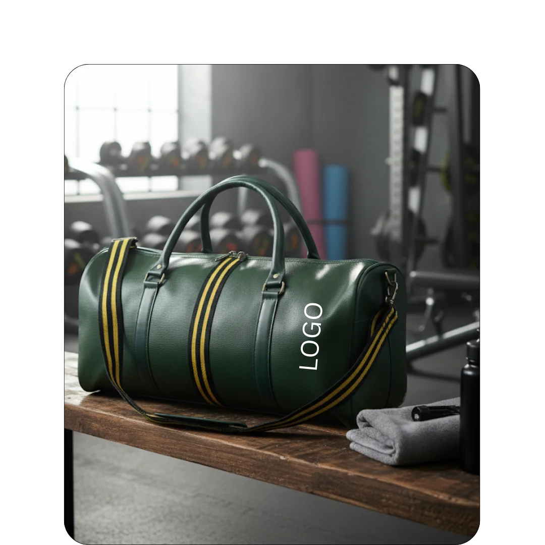 PU Leather Duffle Bag