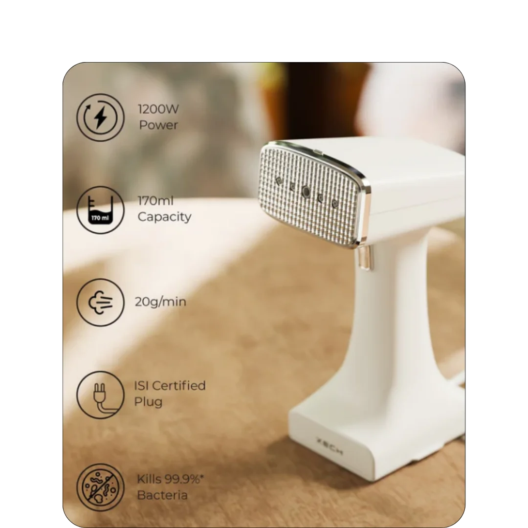 XECH Steamgun Pro: 1200W Handheld Garment Steamer 3 XECH Steamgun Pro: 1200W Handheld Garment Steamer - Image 3