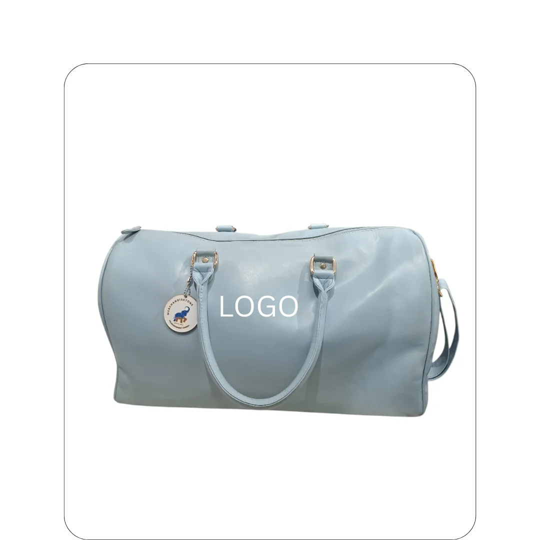 Gym Duffle Bag - Light Blue
