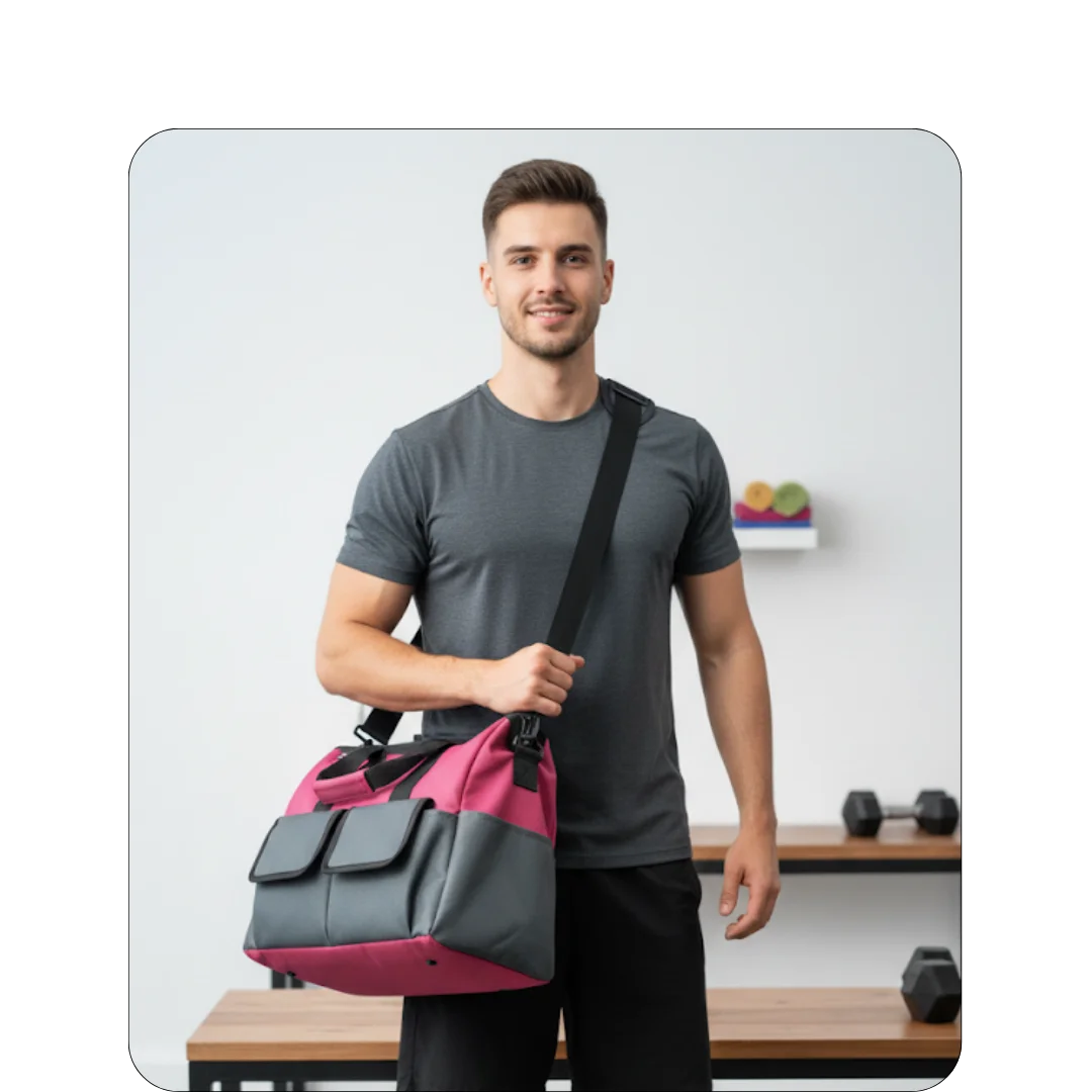 Shake Traveling Bag - Pink