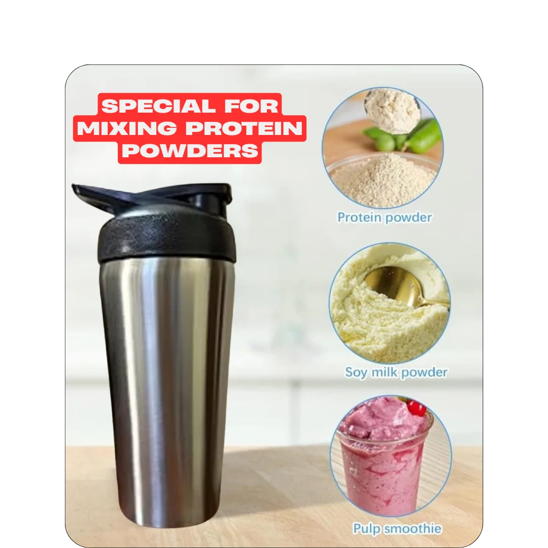 Shaker & Sipper 38 SS Bottle