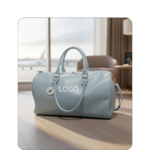 Gym Duffle Bag - Light Blue