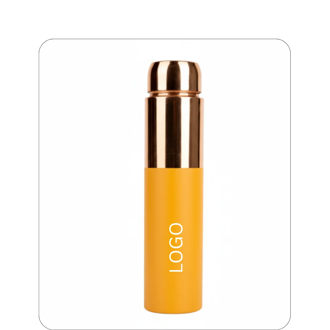 Half Cotted Copper Bottle 5 Half Cotted Copper Bottle - Image 5