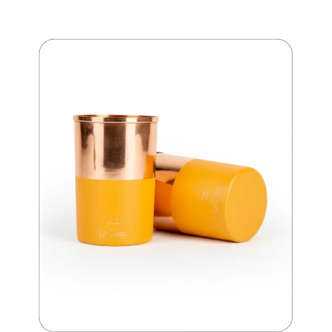 Half Cotted Copper Bottle 4 Half Cotted Copper Bottle - Image 4