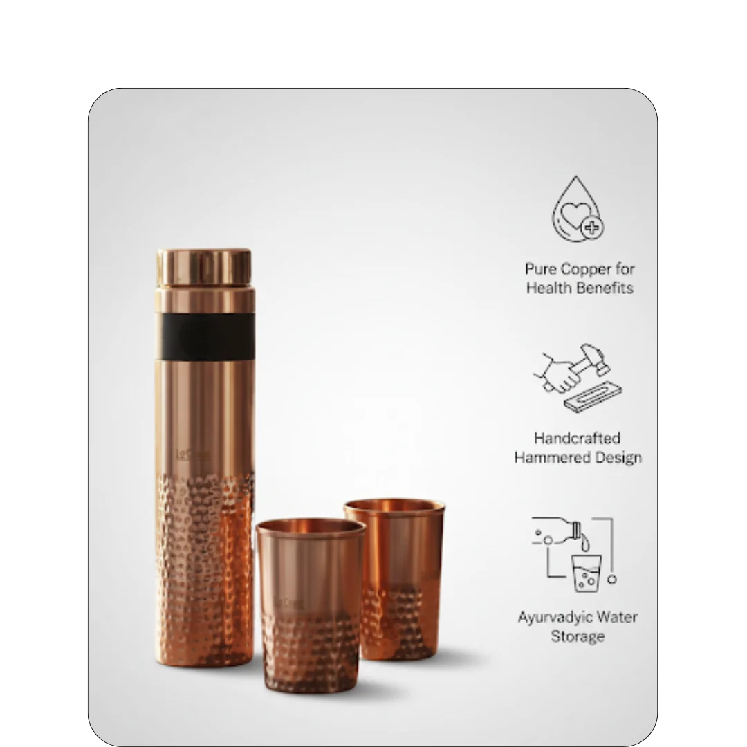 Copper Brass Finish Bottle - 5 Year Gloss Warranty
