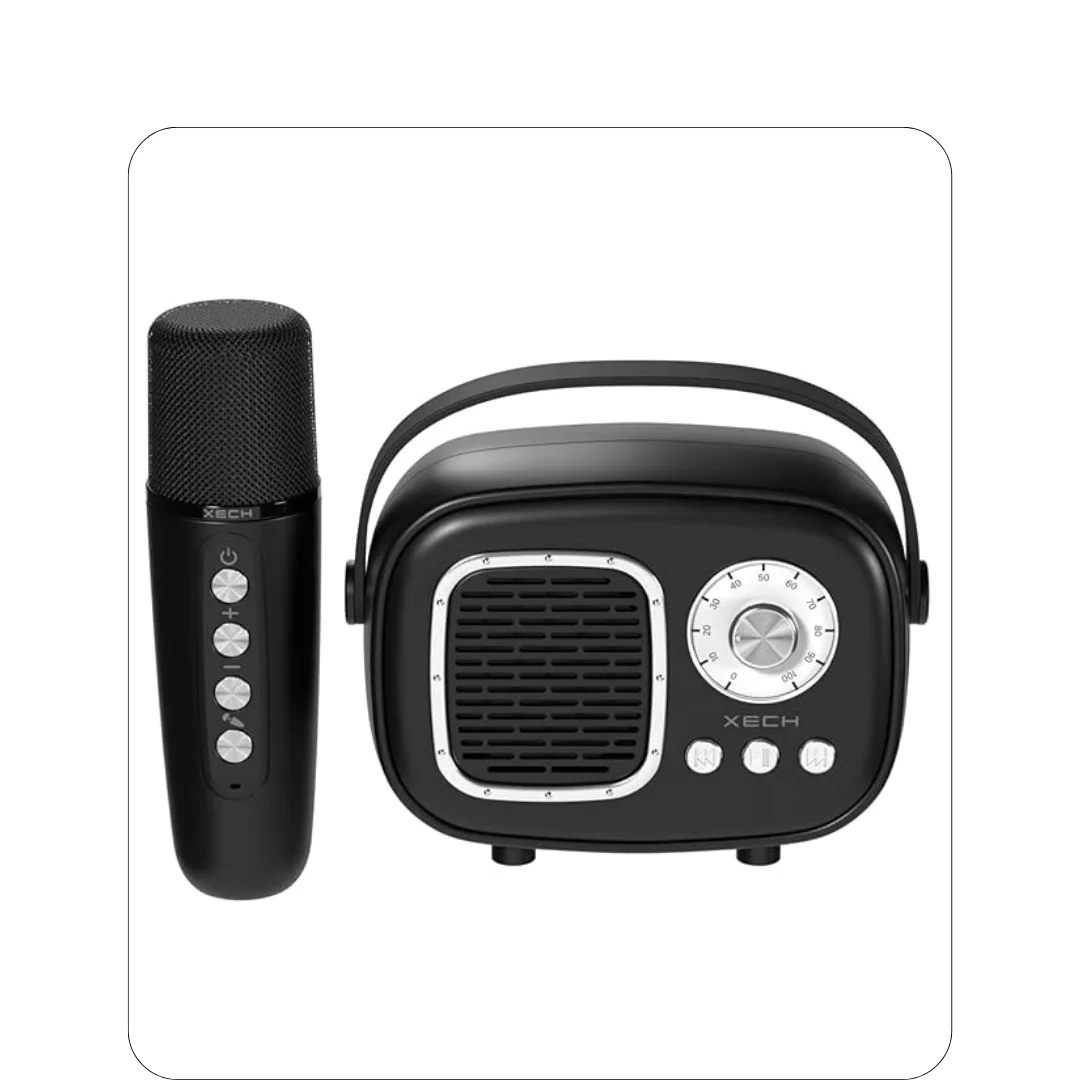 Xech Brand Store 21 XECH Karaoke Speaker with Wireless Mic
