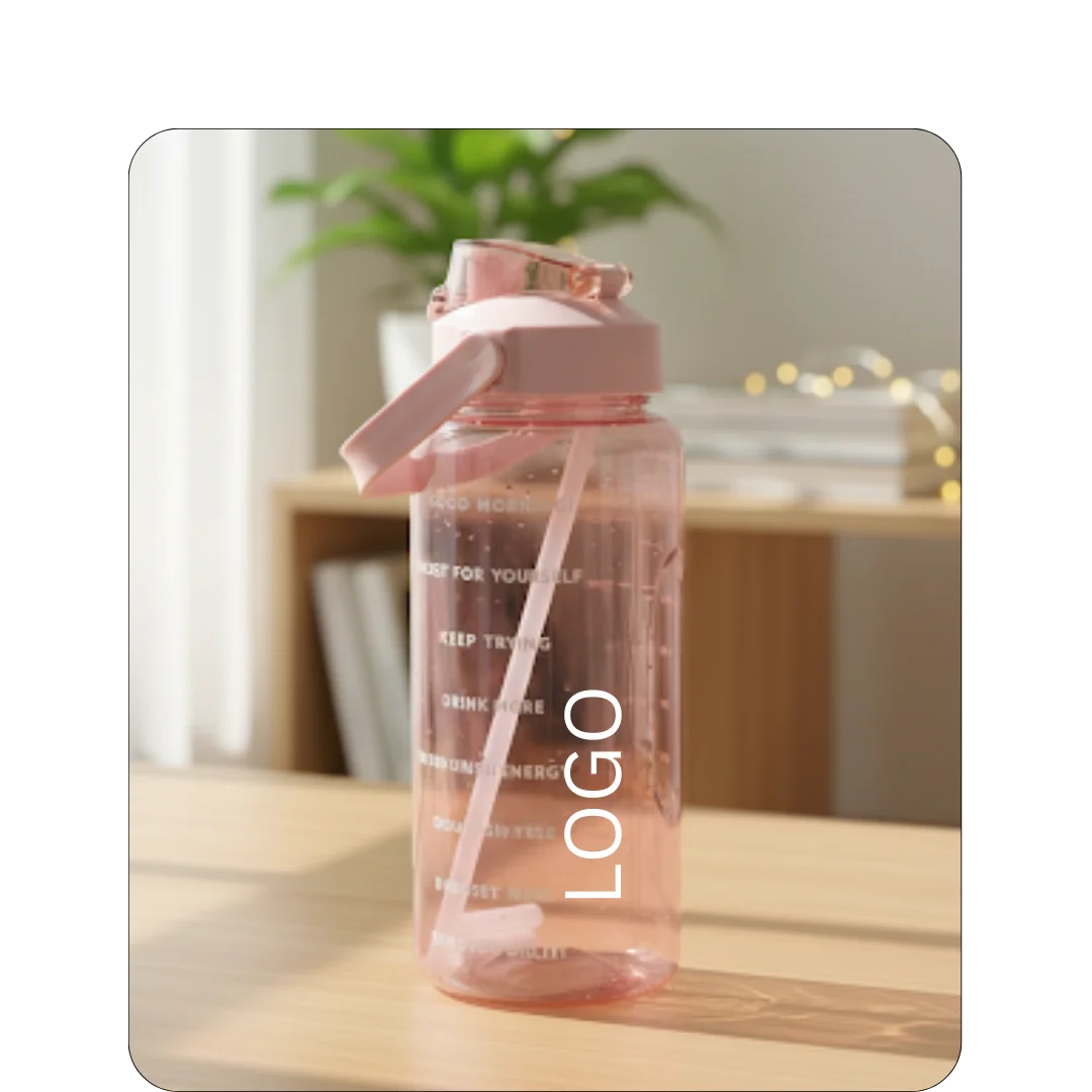 Shaker & Sipper 20 Transparent Tritan 2L Sipper Bottle (Multi-Color)